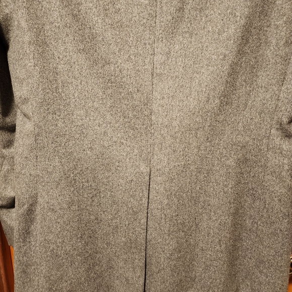 Last Chance Cashmere Christian Aujard Men Suit Blazer Jacket 42L woven in Italy. - Picture 7 of 12